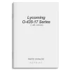 Lycoming O-435-17 Series Parts Catalog (1-2R-.435-24)