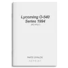 Lycoming O-540 Series 1994 Parts Catalog PC-415-1 (PC-415-1)