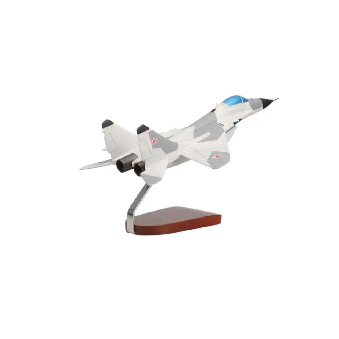 Mikoyan-Gurevich MiG-29 Fulcrum Large Mahogany Model
