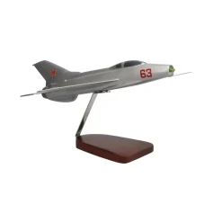 Mikoyan-Gurevich MiG-21 Large Mahogany Model