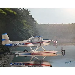 Misty Morning Lyons Studios Limited Edition Aviation Print