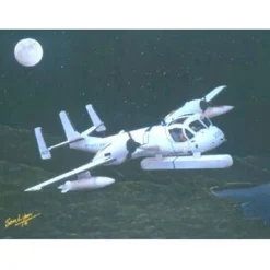 Mohawk Moon Lyons Studios Limited Edition Aviation Print
