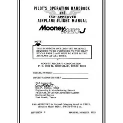 Mooney M20J 1979-1980 Pilot's Operating Handbook (part# 1223)
