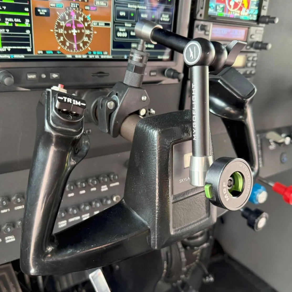 MyGoFlight Universal Flex Yoke iPad Mount Kit - Shock-Tested Aviation iPad Yoke Mount