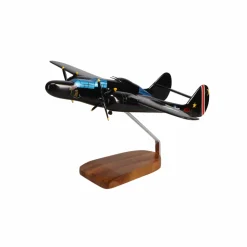 Northrop P-61B Black Widow Large Mahogany Model