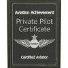 Personalized Private Pilot Certificate Achievement Plaque