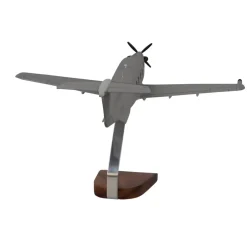 Pilatus PC-12 U-28A Military Large Mahogany Model