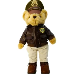 Pilot Toys Flying Tigers Military Teddy Bear Collectible