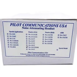 Pilot USA PA-1181T Women's Passive Aviation Headset