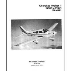 Piper PA28-181 Archer II 1977-79 POH (761-624)