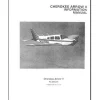 Piper PA28R-200 Arrow II 1972-73 POH (761-493)