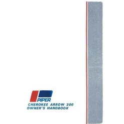 Piper PA28R-200 Arrow 1970 Owner's Manual (part# 753-807)