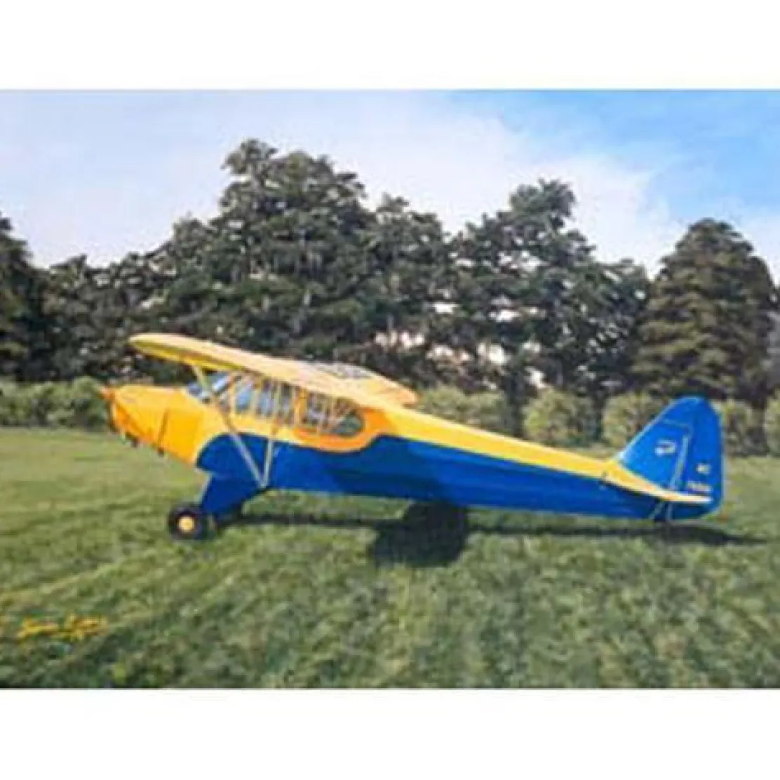 Plantation Piper Lyons Studios Limited Edition Aviation Print