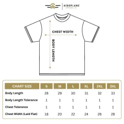 P-51 Mustang Silver Tribute T-Shirt by Aeroplane Apparel Co.