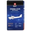 Qref Cessna 172M Skyhawk (1973-76) Pilot Aircraft Procedures Checklist Flip Book