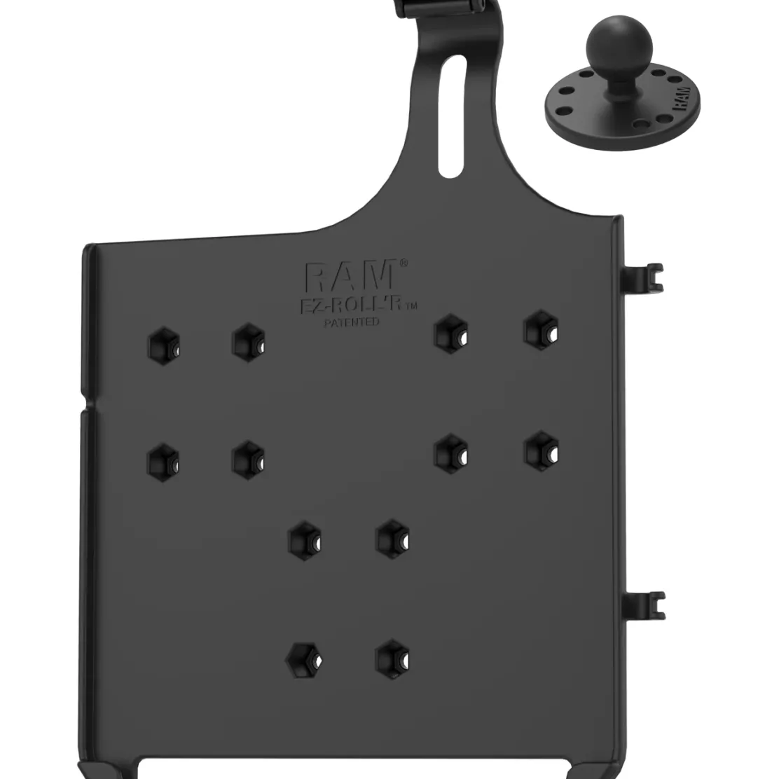 RAM EZ-Roll'r Cradle for Apple iPad Pro 11" (1-4 Gen), Air 4, 5 & 11" (M2) with Ball - B Size RAM-B-202-AP23U