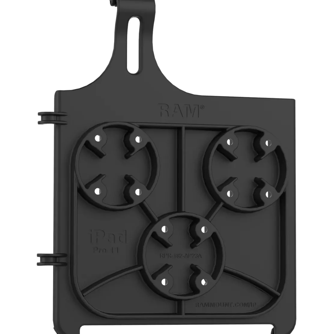 RAM EZ-Roll'r Cradle for Apple iPad Pro 11" (1-4 Gen), Air 4, 5 & 11" (M2) with Ball - B Size RAM-B-202-AP23U