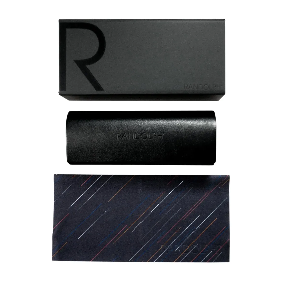 Randolph Aviator Gunmetal & Atlantic Blue Non-Polarized Lens Sunglasses