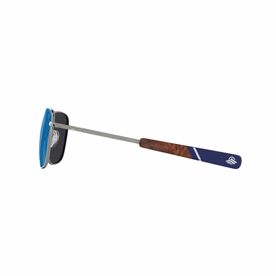 Randolph Aviator Gunmetal & Atlantic Blue Non-Polarized Lens Sunglasses