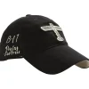 Red Canoe B-17 Flying Fortress Ball Cap Black