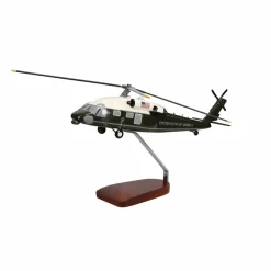 Sikorsky VH-60N White Hawk Marine One Large Mahogany Model
