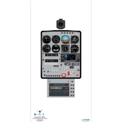 Sikorsky 18" x 36" Cockpit Posters for Pilot Training