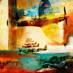 So Few Frank Martin Aviation Art Print
