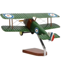Sopwith Camel Large Mahogany Model