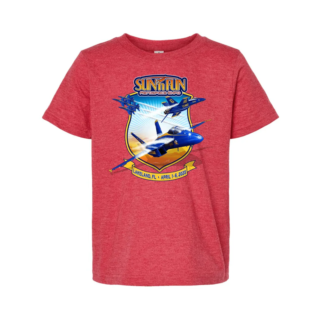 SUN 'n FUN Blue Angels 2025 Kids T-Shirt
