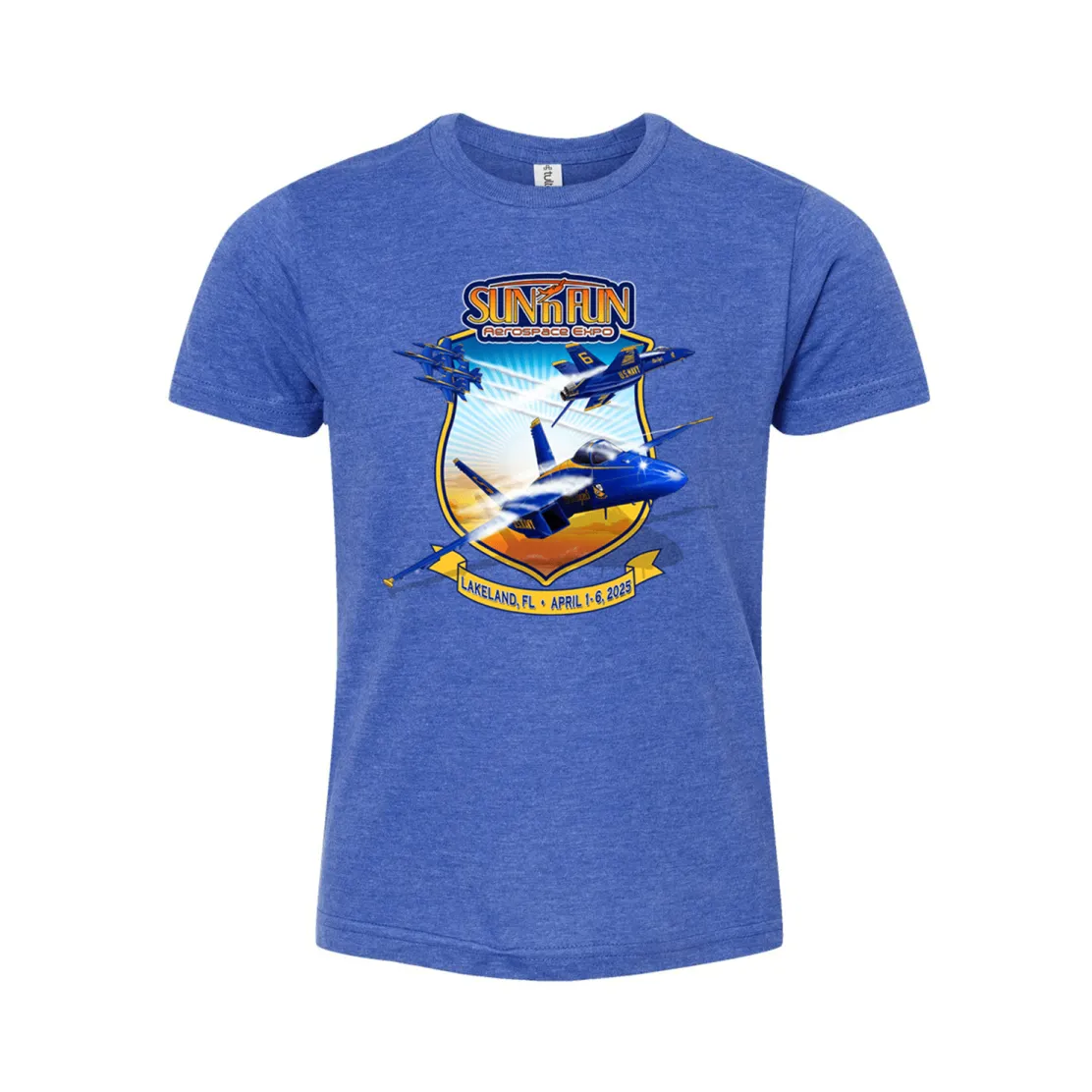 SUN 'n FUN Blue Angels 2025 Kids T-Shirt