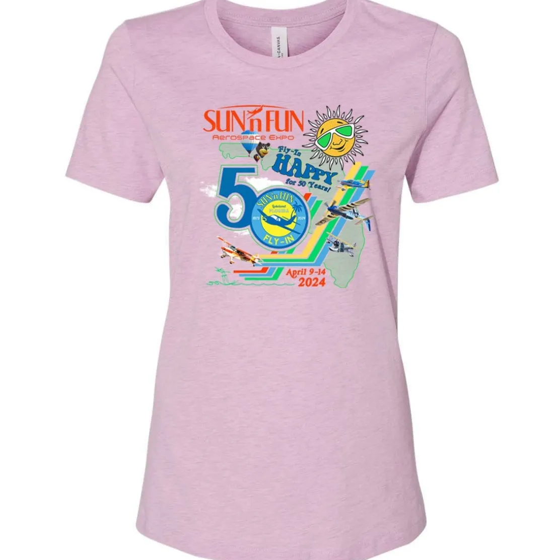 SUN 'n FUN Official Poster Women's 2024 T-Shirt