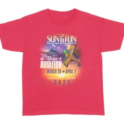 SUN 'n FUN The Magic of Aviation 2023 Youth T-Shirt