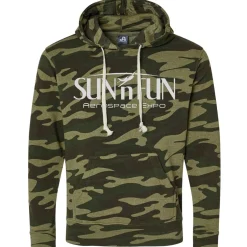 SUN 'n FUN Triblend Fleece Hooded Sweatshirt