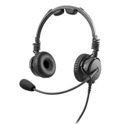 Telex Airman 8 Dual GA Plug Ultra-Light ANR Pro Pilot Headset