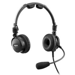 Telex Airman 8 Dual GA Plug Ultra-Light ANR Pro Pilot Headset