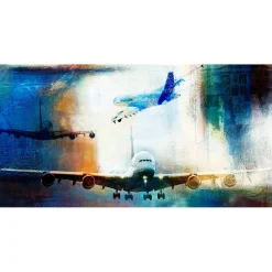 The Airbus A380 No. 2 Frank Martin Aviation Art Print