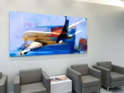 The Airbus 380 No. 1 Frank Martin Aviation Art Print