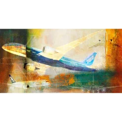 The Boeing 787 Dreamliner No. 2 Frank Martin Aviation Art Print