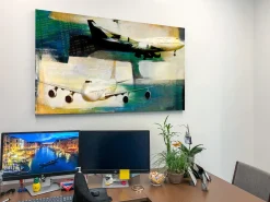The Boeing 747-400 Frank Martin Aviation Art Print