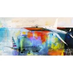 The Boeing 737 No. 1 Frank Martin Aviation Art Print