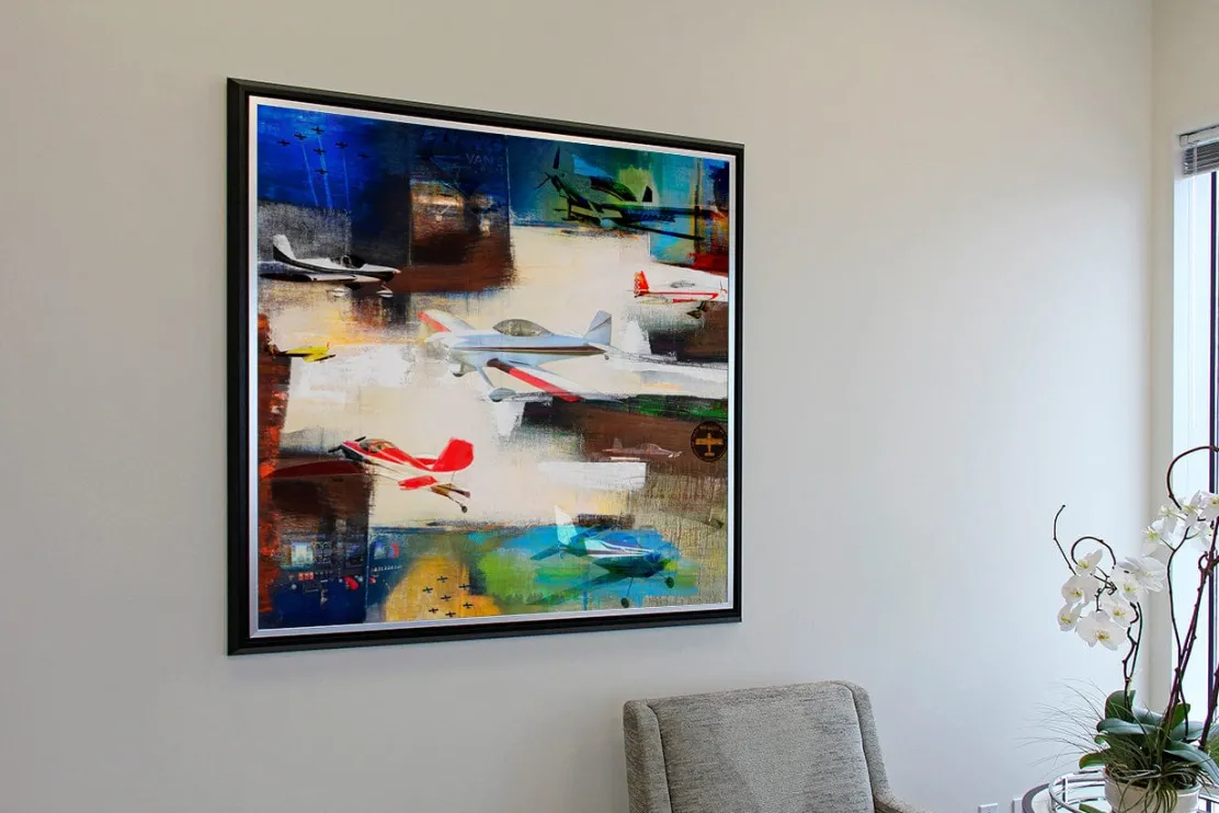 The Van's Family Frank Martin Aviation Art Print