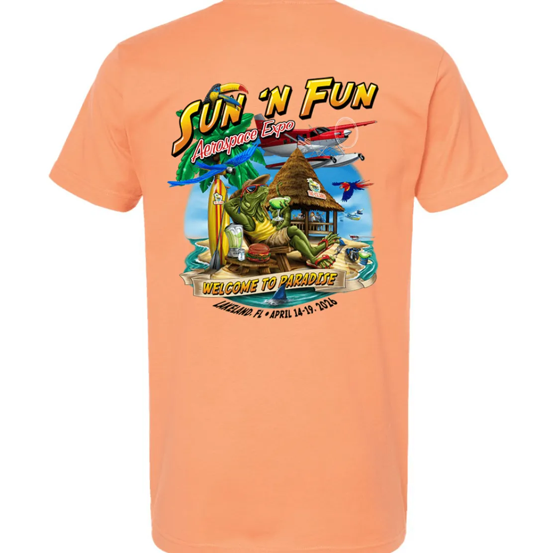 Tiki Takeoff SUN 'n FUN 2026 T-Shirt