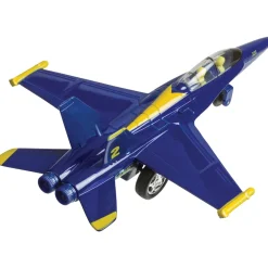 Toysmith F-18 Blue Angel Jet Pullback Diecast Airplane (1 Piece. Assorted Styles)