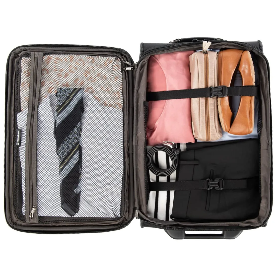 Travelpro FlightCrew5 22" Expandable Rollaboard: Durable Luggage for Aviation Professionals