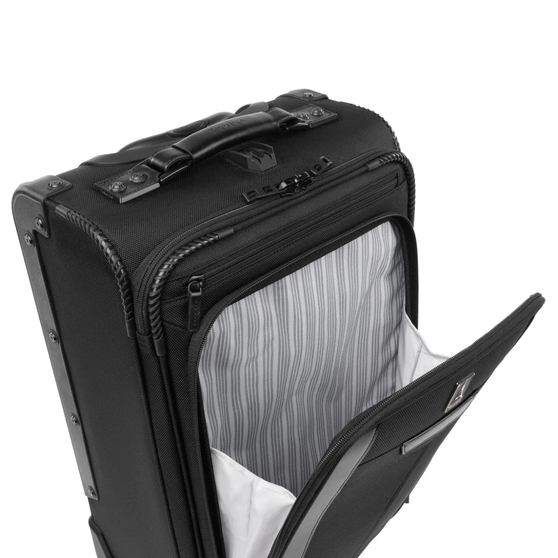Travelpro Pilot Seven3 Carry-on Rollaboard (no side pockets/expansion): Durable Luggage for Aviation Professionals