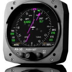 uAvionix AV-30-C Certified 3-Inch Digital Multi-Function Display (MFD)