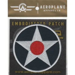 USAF Roundel 1919-1942 Iron-On Patch by Aeroplane Apparel Co.
