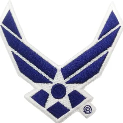 U.S. Air Force Symbol Iron-On Patch by Aeroplane Apparel Co.