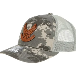 U.S. Air Force Symbol Richardson 112 Heritage Trucker Hat - Buckskin