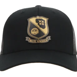 U.S. Navy Blue Angels Richardson 112 Heritage Trucker Hat - Gold